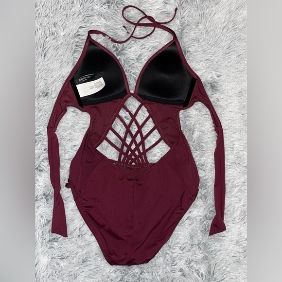 Kenneth Cole Women's Standard Stappy Push Up Mio One Piece Swimsuit size small - Picture 5 of 8